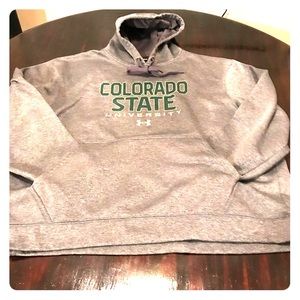 Under Armor Colorado State University Grey Hoodie